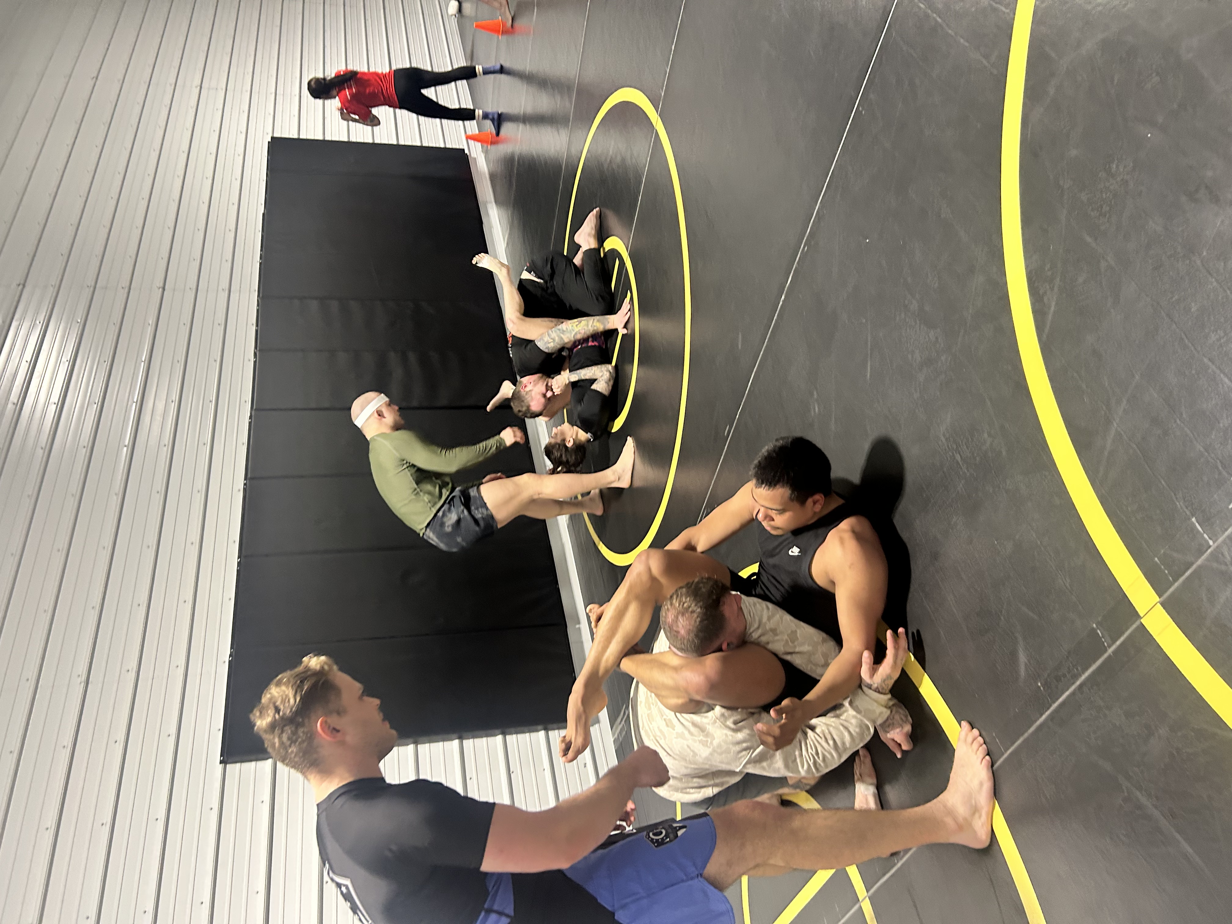 Group of athletes training at Golden Oak Combat Club